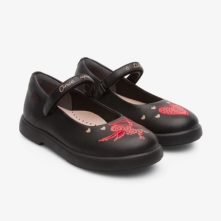 Camper Black / Red Ballerinas Kids - Twins Online Ireland | JVOLC8397